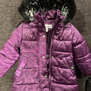 London Fog Girls 2T Winter Puffer Jacket
